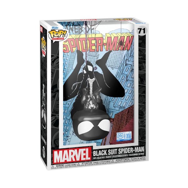 Marvel - Black Suit Spider-Man Web of Spider-Man #08 Pop! Comic Cover - Packshot 2