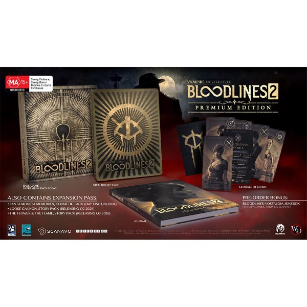 Vampire: The Masquerade - Bloodlines 2 Premium Edition - Packshot 2