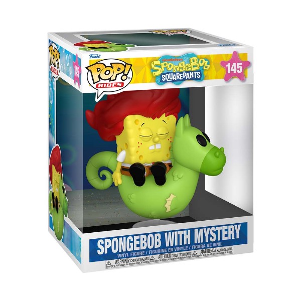 SpongeBob SquarePants - SpongeBob with Mystery Pop! Rides Vinyl Figure - Packshot 2