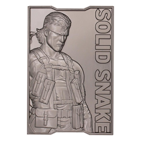 Metal Gear Solid 2 - Solid Snake Ingot Limited Edition Replica - Packshot 1