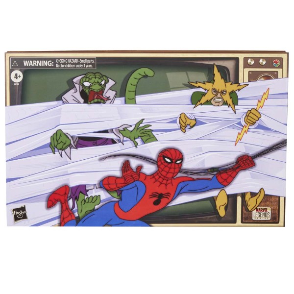 Marvel - Spider-Man - Marvel Legends Spider-Man, Marvel's Lizard & Marvel's Electro Action Figures 3-Pack - Packshot 4