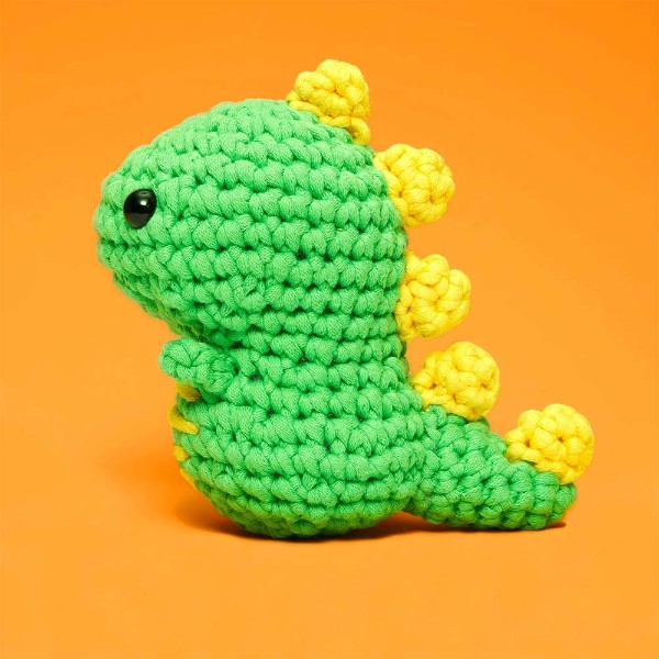 The WOOBLES - Fred the Dinosaur Crochet Kit - Packshot 2