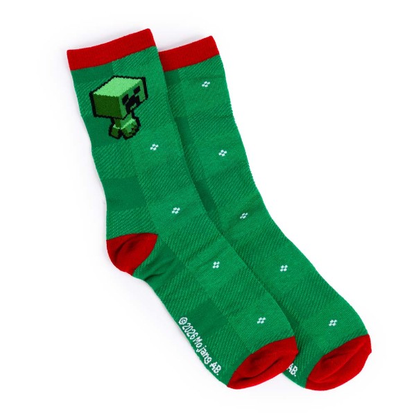 Minecraft - Christmas Youth Crew Socks 5-Pack - Packshot 3