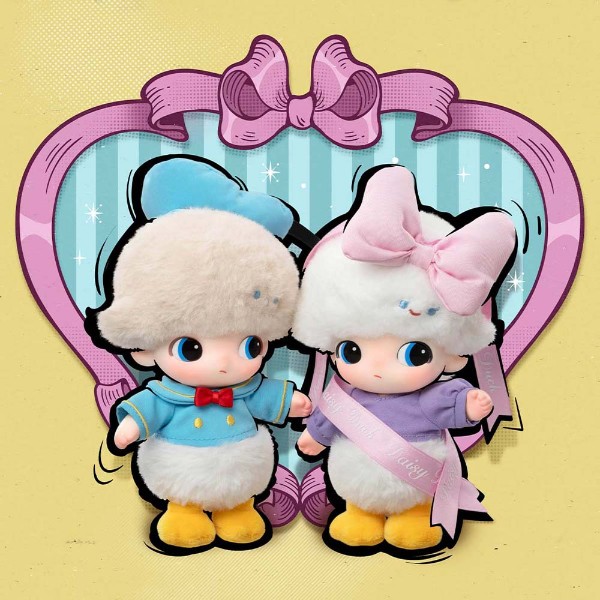 POP MART - DIMOO WORLD x DISNEY Vinyl Plush Keyring Series Blind Box (Single Box) - Packshot 4