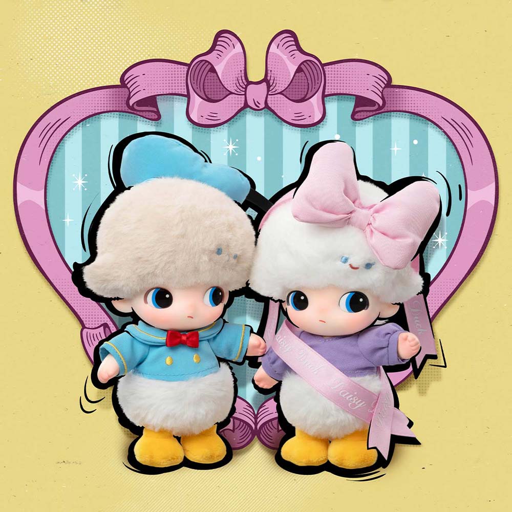POP MART - DIMOO WORLD x DISNEY Vinyl Plush Keyring Series Blind Box (Single Box) - Packshot 4