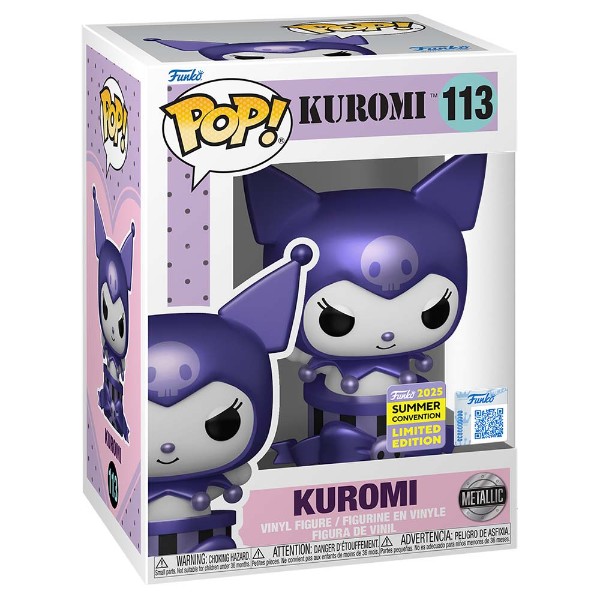 Sanrio - Kuromi Metallic SDCC 2025 Pop! Vinyl Figure - Packshot 2