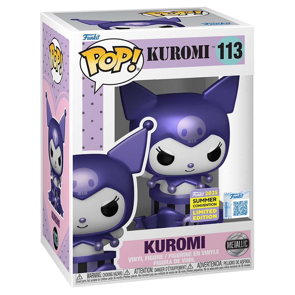 Sanrio - Kuromi Metallic SDCC 2025 Pop! Vinyl Figure - Packshot 2