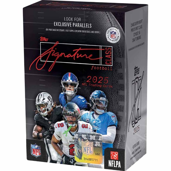 NFL – TC – Topps 2025 Signature Class Value Box - Packshot 1