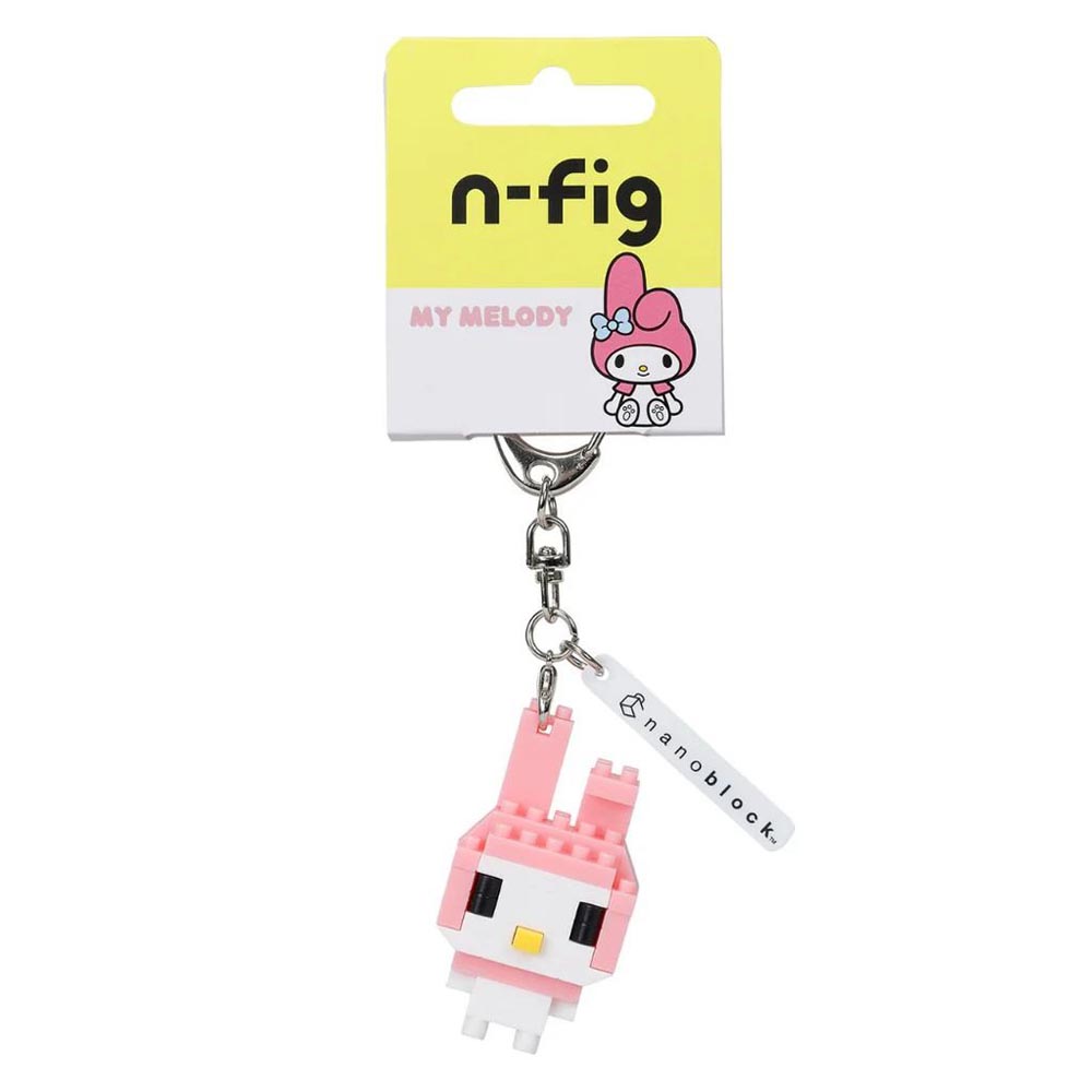 Sanrio - Hello Kitty - My Melody Nanoblocks N-FIG Bag Clip - Packshot 2