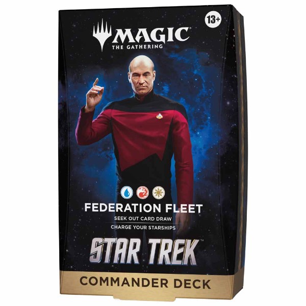 Magic: The Gathering - TCG - Star Trek Commander Deck - Federation Fleet - Packshot 1