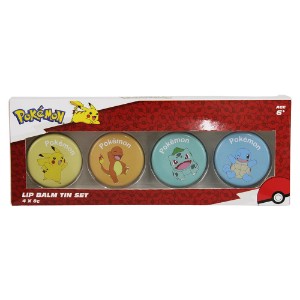 Pokemon - Starter Pokemon Lip Balm - 4 Pack