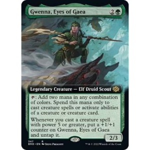 Magic: The Gathering - TCG - The Brothers' War - Gwenna, Eyes of Gaea (Extended Art) 347