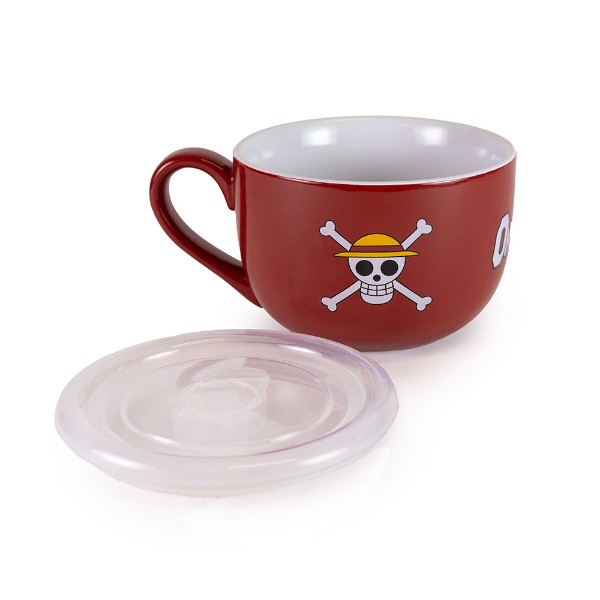 One Piece - Straw Hat Jolly Roger Soup Bowl with Lid - Packshot 1
