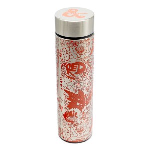 Dungeons & Dragons - Red All-Over-Print Metal Bottle