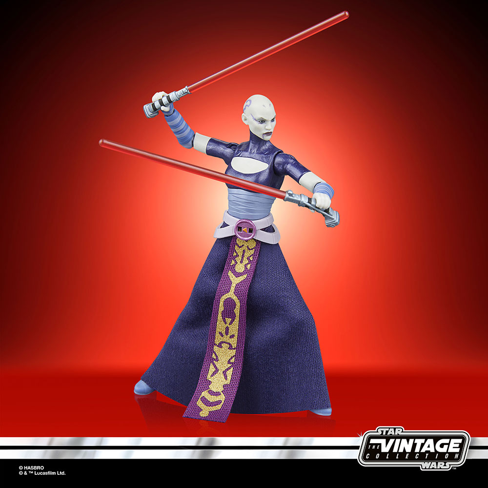 Star Wars - The Vintage Collection - Asajj Ventress Action Figure - Packshot 3