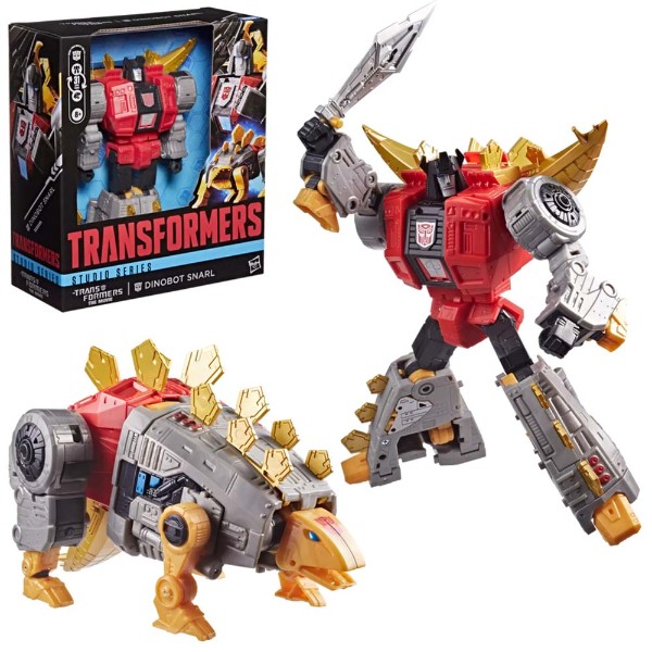 Transformers - Transformers: The Movie - Dinobot Snarl Leader Class Figure - Packshot 6