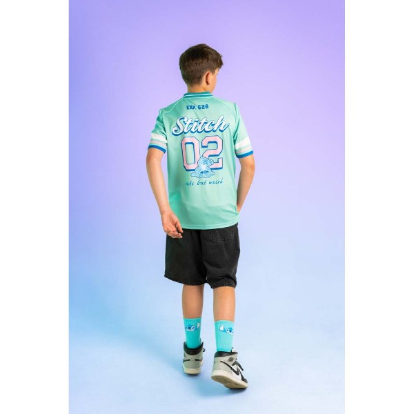 Disney - Lilo & Stitch - Cute But Weird Since '02 Stitch Kids Football Jersey - Packshot 5
