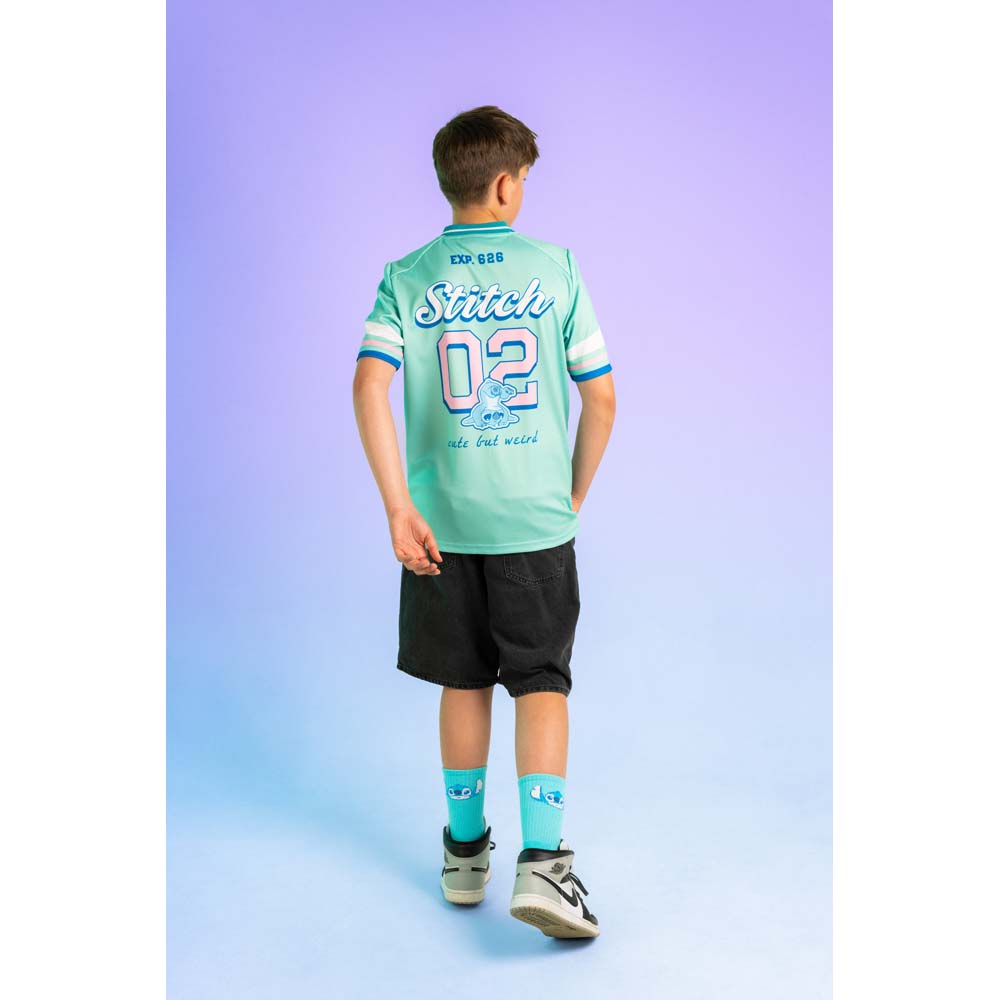 Disney - Lilo & Stitch - Cute But Weird Since '02 Stitch Kids Football Jersey - Packshot 5