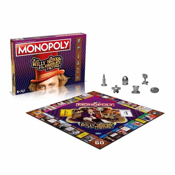 Willy Wonka & The Chocolate Factory Monopoly Board Game - Packshot 3
