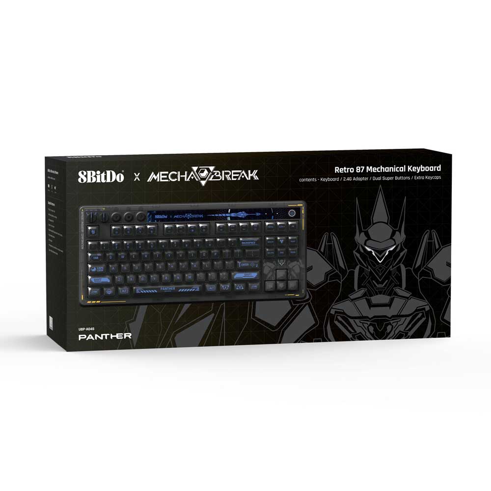 8BitDo Retro 87 Mechanical Keyboard - Mecha BREAK - Packshot 5