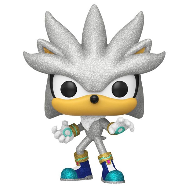 Sonic The Hedgehog - Silver Diamond Glitter Pop! Vinyl Figure - Packshot 1