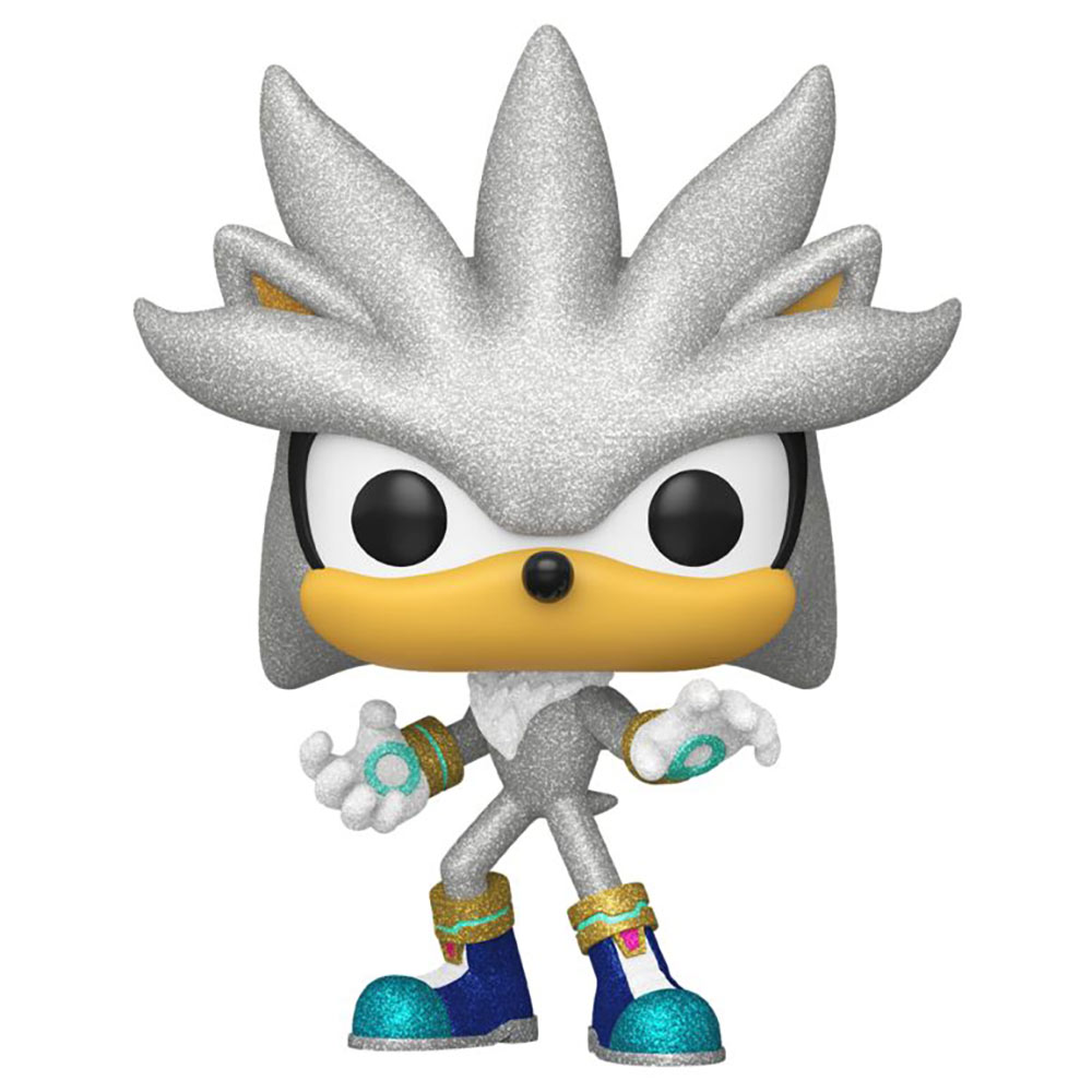 Sonic The Hedgehog - Silver Diamond Glitter Pop! Vinyl Figure - Packshot 1