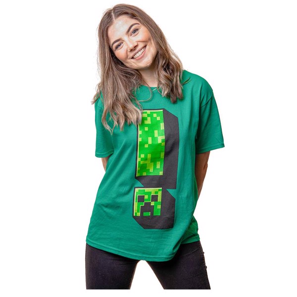 Minecraft - Creeper T-Shirt - Clothing 