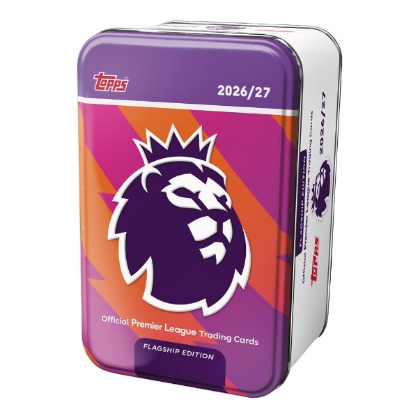 EPL - TC - Topps 2027 Flagship Premier League Super Tin (Assorted) - Packshot 1