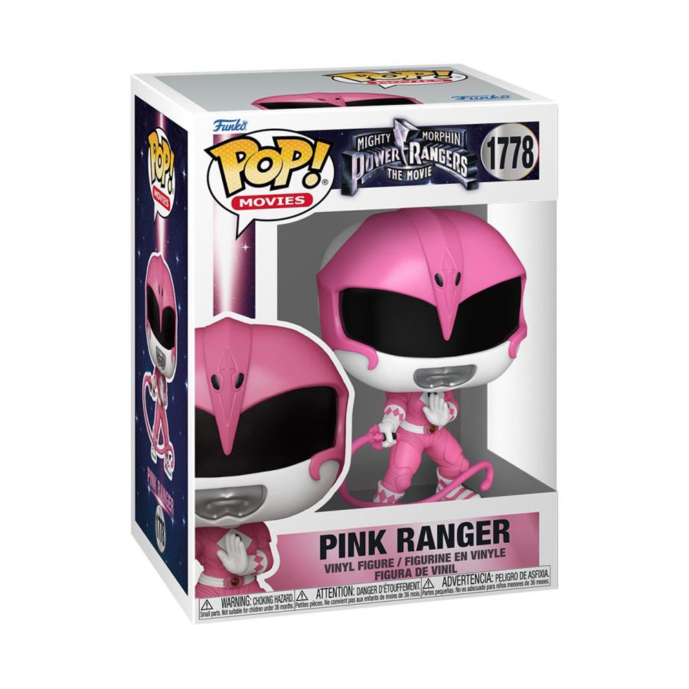 Mighty Morphin Power Rangers: The Movie (1995) - Pink Ranger Pop! Vinyl Figure - Packshot 2