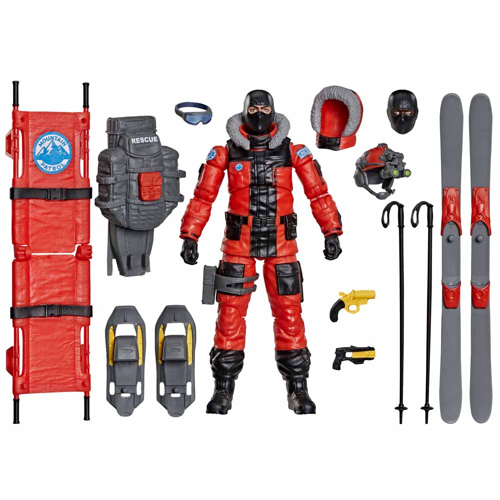 G.I. Joe - Classified Series: Legacy Collection - Action Joe Avalanche Response Action Figure - Packshot 3