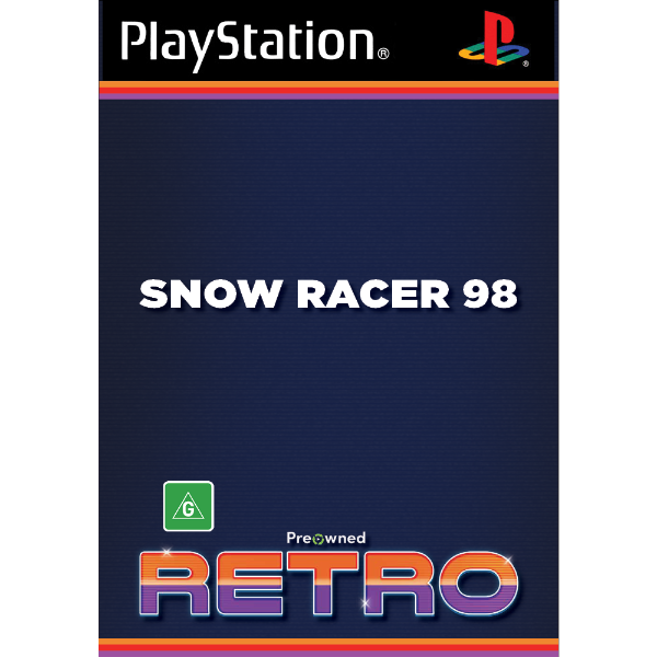 Snow Racer 98 (preowned) - PlayStation 1 - EB Games Australia