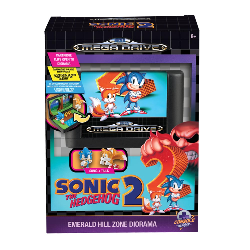 Sonic the Hedgehog 2 - Console Heroes Emerald Hill Zone Diorama - Packshot 4