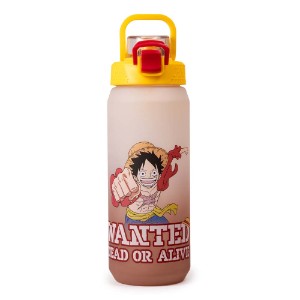 One Piece - Luffy Wanted Dead or Alive 1.5L Sports Drink Bottle