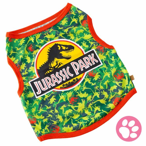 Jurassic Park - Dinosaur Camouflage Pet T-Shirt - Packshot 1