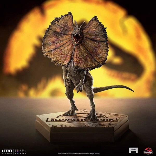 Jurassic Park - Jurassic Park Icons Dilophossaurus Statue - Packshot 2