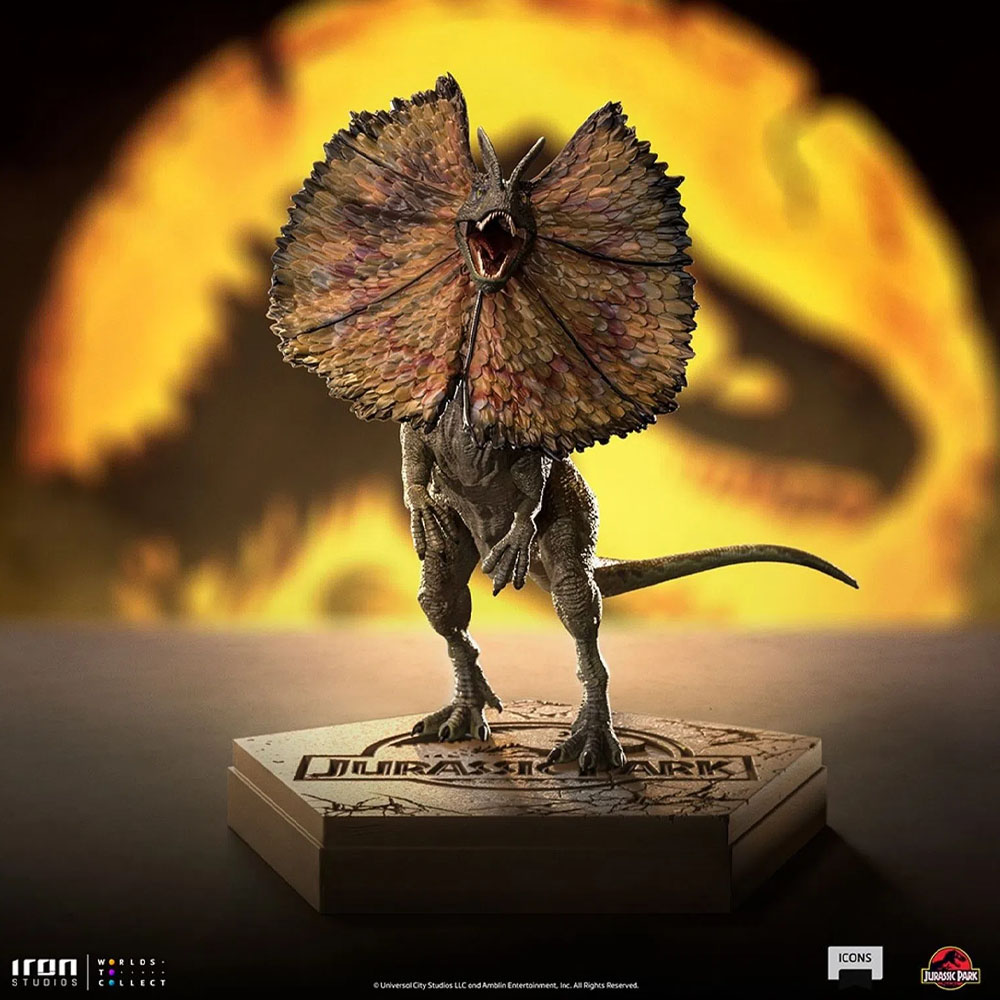 Jurassic Park - Jurassic Park Icons Dilophossaurus Statue - Packshot 2