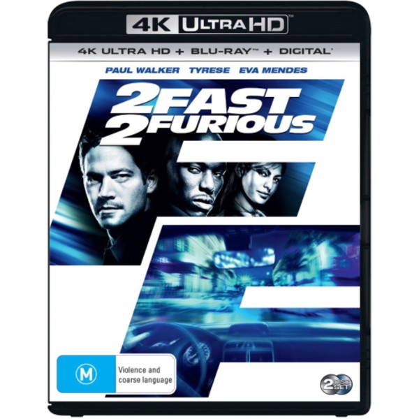 2 Fast 2 Furious (4K UHD / Blu-ray / Digital) - Packshot 1