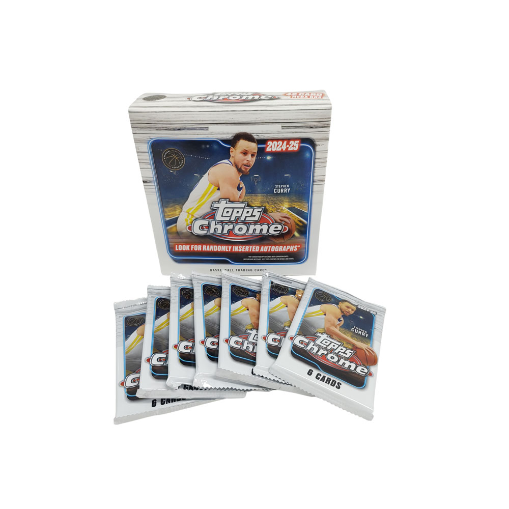 Topps - TC - Chrome 2024-25 NBA Basketball Mega Box - Packshot 2