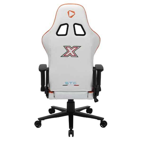 OneX - STC X Hardcore Gaming Chair - White/Orange - Packshot 2