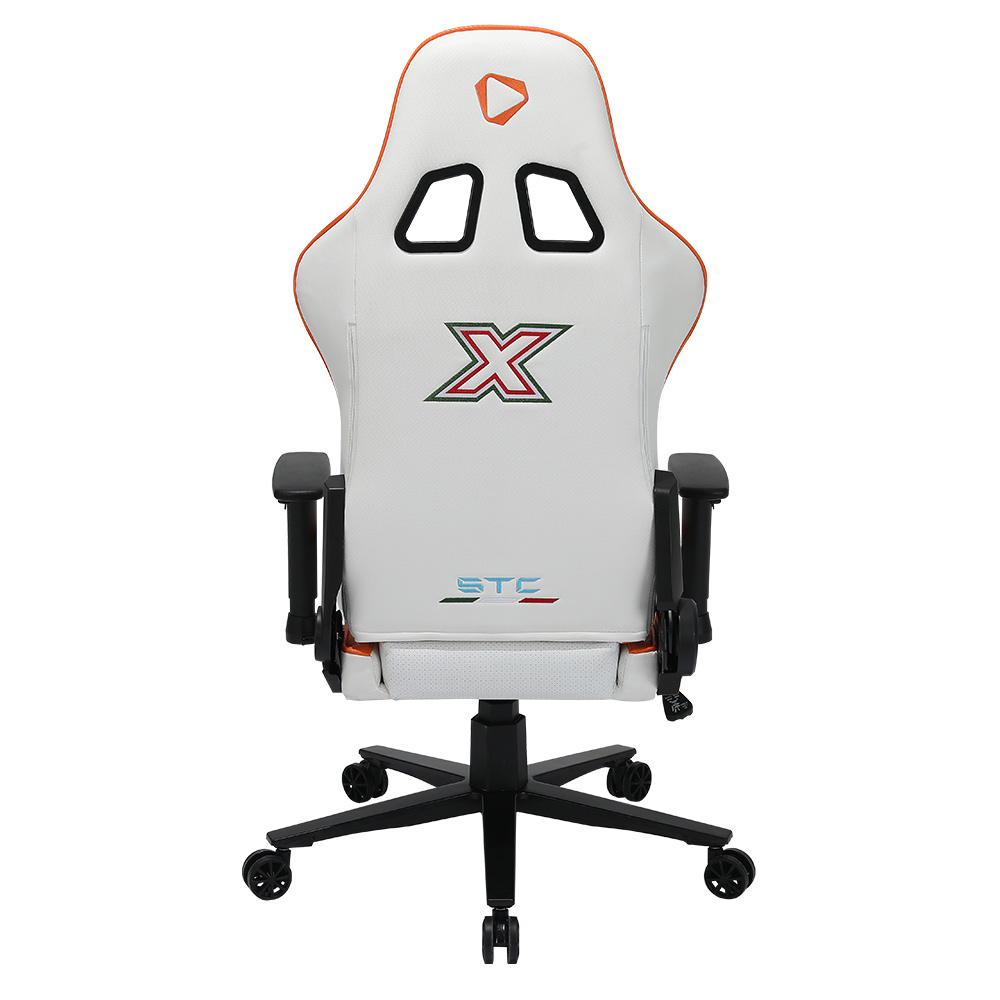 OneX - STC X Hardcore Gaming Chair - White/Orange - Packshot 2