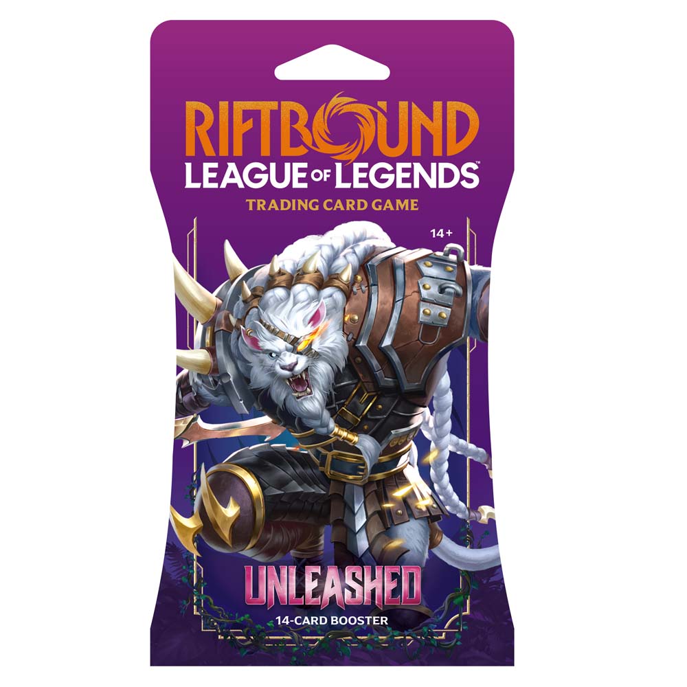 League of Legends - TCG - Riftbound Unleashed (Hangsell) Booster - Packshot 3