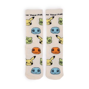 Pokemon - Choose Your Pokemon! Kids Crew Socks