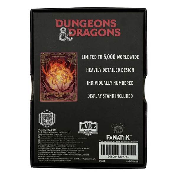 Dungeons & Dragons – Dungeon Masters Guide Alternate Cover Ingot - Packshot 4