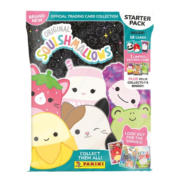 Squishmallows  - TC - Official Trading Card Collection Starter Pack - Packshot 1