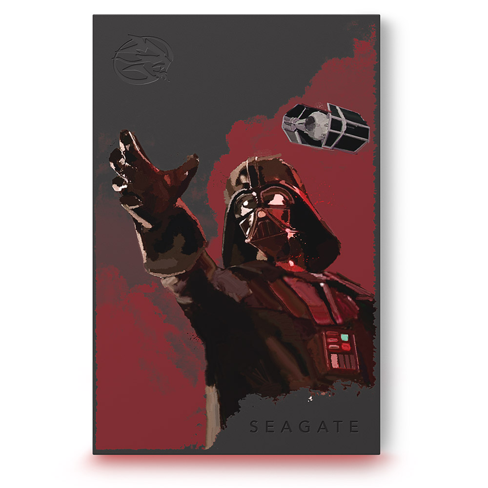 Star Wars Seagate 2TB FireCuda Portable Darth Vader Drive PC EB