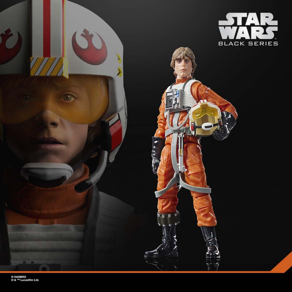 Star Wars - The Black Series - Luke Skywalker (X-Wing Pilot) Action Figure - Packshot 2