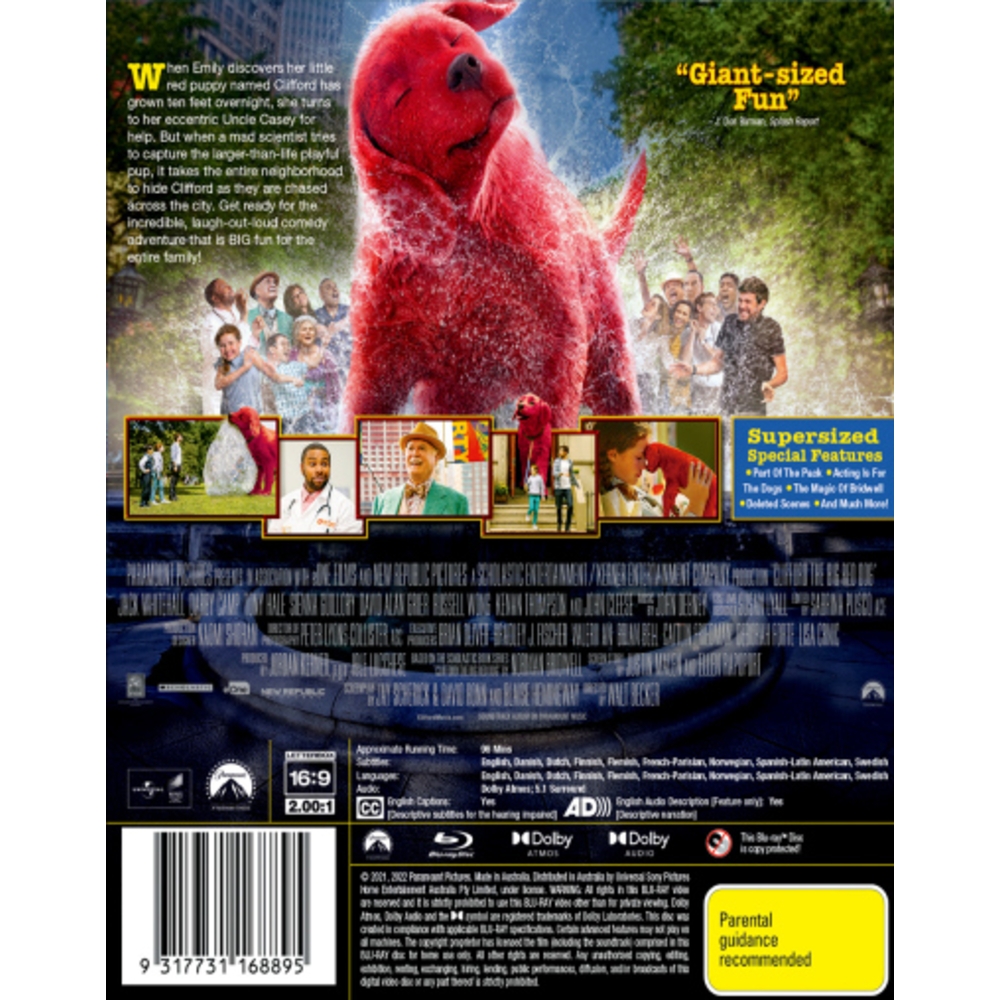 Clifford the Big Red Dog (2021) - Packshot 2