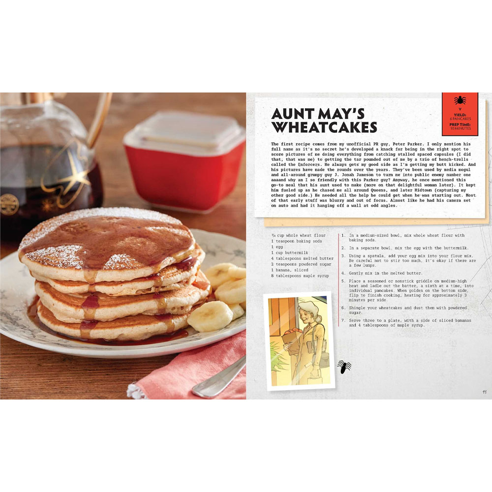 Marvel - Spider-Man - The Official Cookbook: Your Friendly Neighborhood Guide to Cuisine from NYC, the Spider-Verse & Beyond - Packshot 4