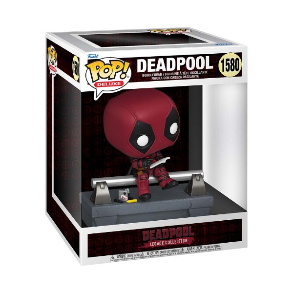 Marvel - Deadpool - Deadpool on Bridge Deluxe Pop! Vinyl Figure - Packshot 2