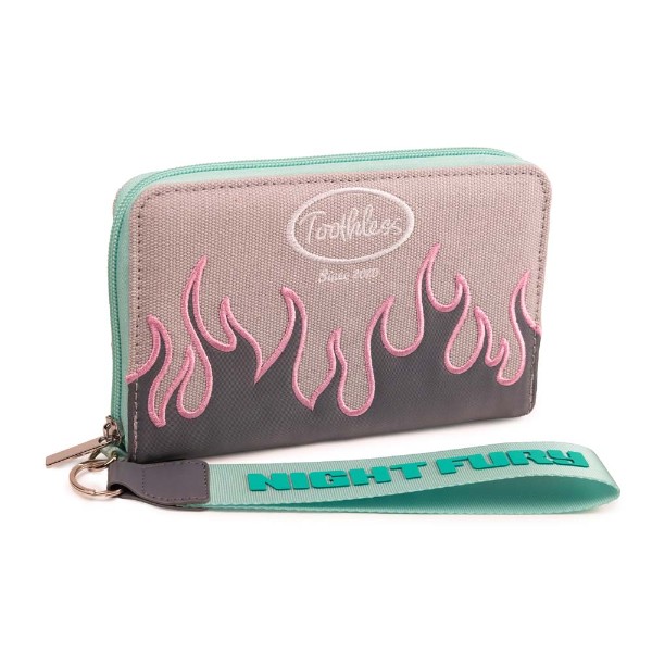 How to Train Your Dragon - Pastel Flames Zip Around Wallet - Packshot 1